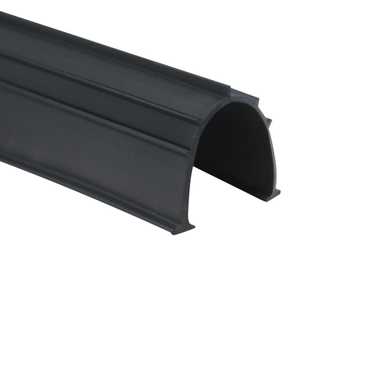 Rubber seal gasket bottom protection for garage door